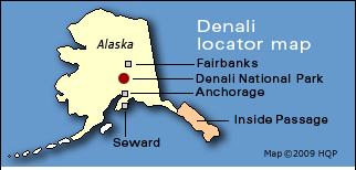 Denali National Park Map