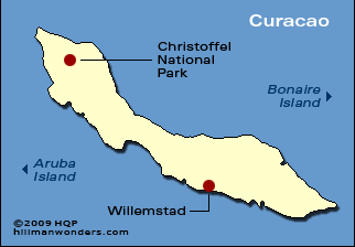 Curacao Map