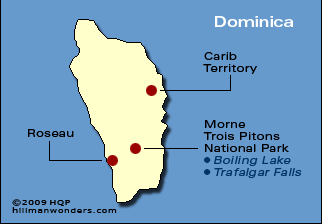 Dominica Map