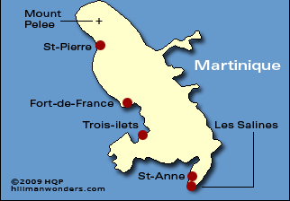 Martinique Map