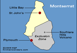 Montserrat Map