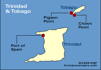 Trinidad & Tobago Map