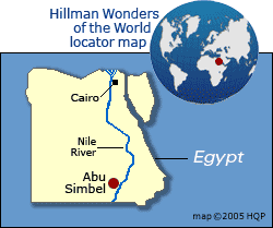 Abu Simbel Map