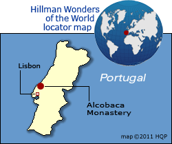 Alcobaca Monastery Map