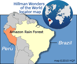 Amazon Rainforest Map
