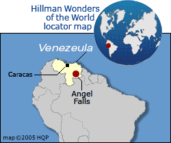 Angel Falls Map