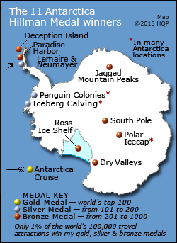 Dry Valleys Map