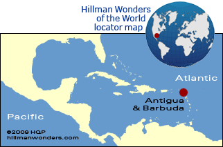 Antigua and Barbuda Map