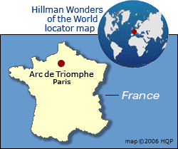 Arc de Triomphe Map
