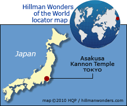 Asakusa Kannon Temple Map