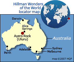 Ayers Rock / Urulu Map