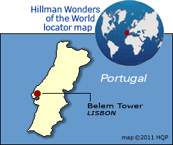 Belem Tower Map