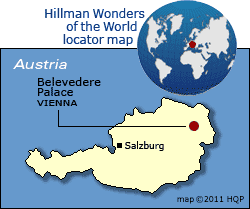 Belvedere Palace Map