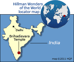 Brihadisvara Temple Map