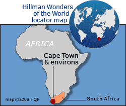 Cape Town & Environs Map