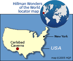 Carlsbad Caverns Map
