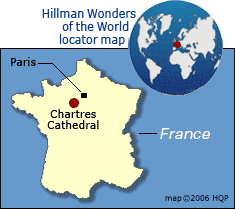 Chartres Cathedral Map