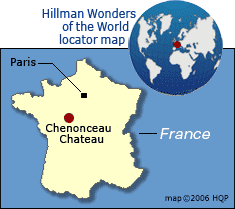 Chenonceau Chateau Map