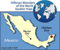 Chichen Itza Map