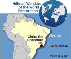 Christ the Redeemer Statue Map