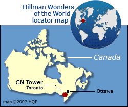 CN Tower Map