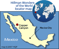 Copper Canyon Map