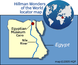 Egyptian Museum Map