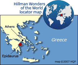 Epidaurus Map