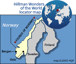 Fjords of Norway Map