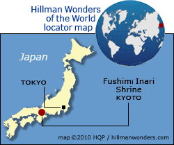 Fushimi-Inari Shrine Map
