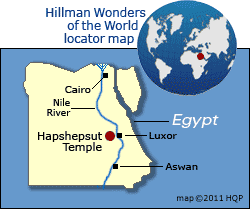 Hatshepsut Temple Map