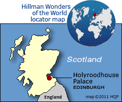 Holyroodhouse Palace Map