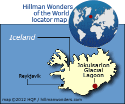 Jokulsarlon Glacial Lagoon Map