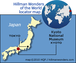 Kyoto Nationals Museum Map
