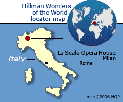 La Scala Opera Map
