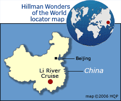 Li River Cruise Map