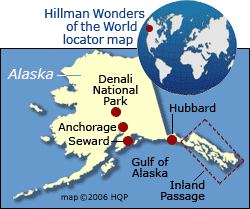 Alaska Cruise Map