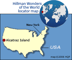 Alcatraz Island Map