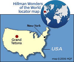 Grand Tetons Map