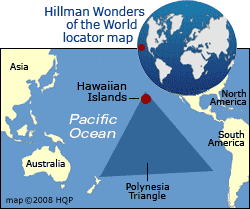 Polynesia Triangle Map
