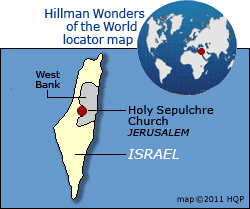 Holy Sepulchre Church Map