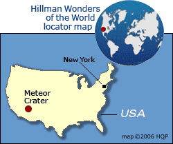 Meteor Crater Map