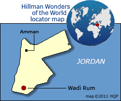 Wadi Rum Map