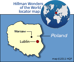 Lublin Old Town Map