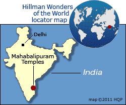 Mahabalipuram Temples Map