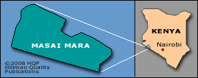 Masai Mara Map