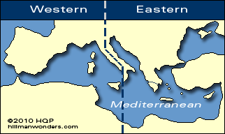 Western or Eastern Mediterranean