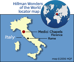 Medici Chapels Map