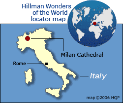 Milan Cathedral Map