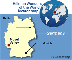 Mosel Valley Map